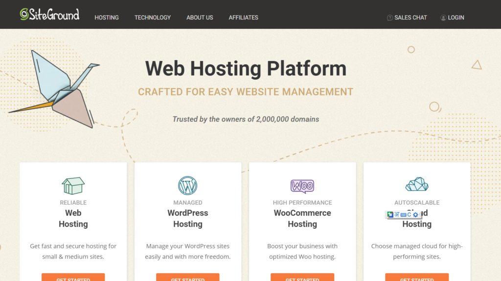 siteground web hosting