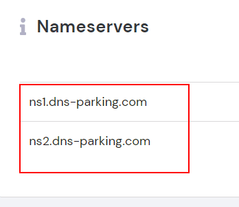 hostinger name server